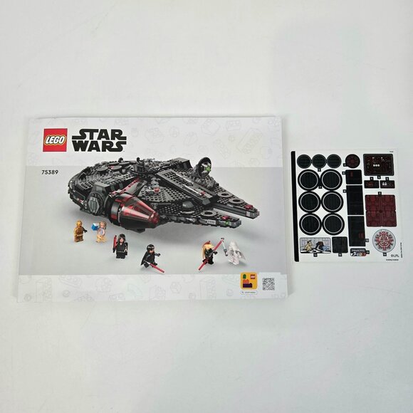 Lego Star Wars The Dark Falcon 75389 Building Instructions & Sticker Sheet ONLY - Picture 1 of 12
